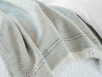 Canyon Organic Throw + Decorative Pillow Cover Set