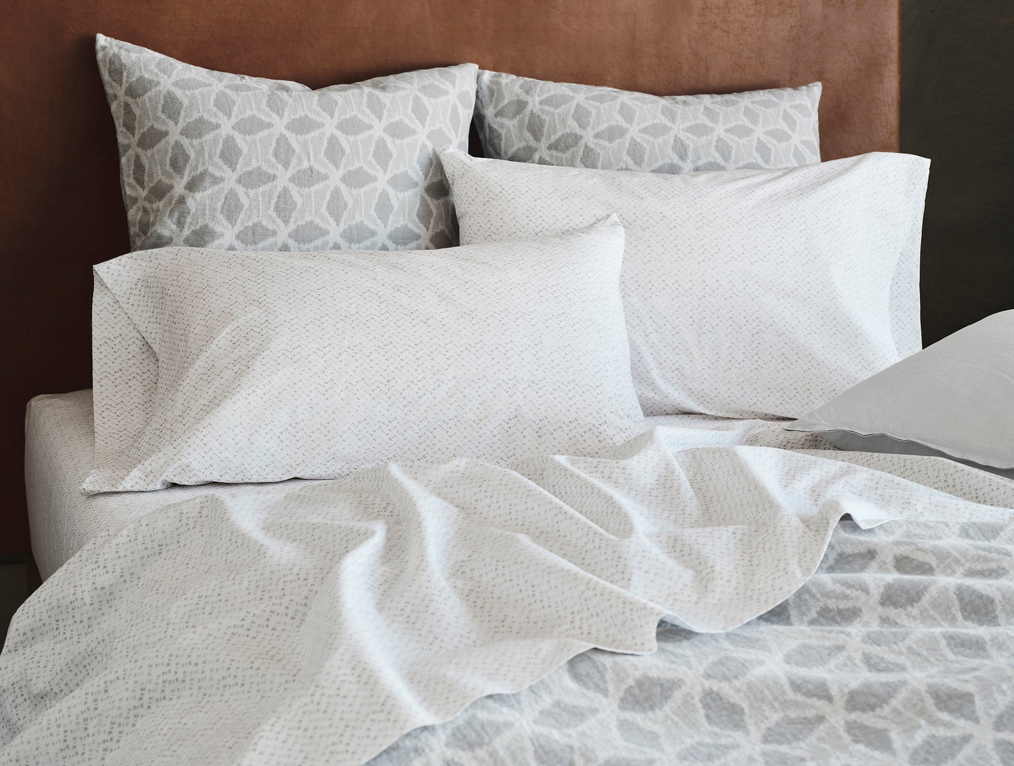 Organic Print Percale Sheet Set - Coyuchi 