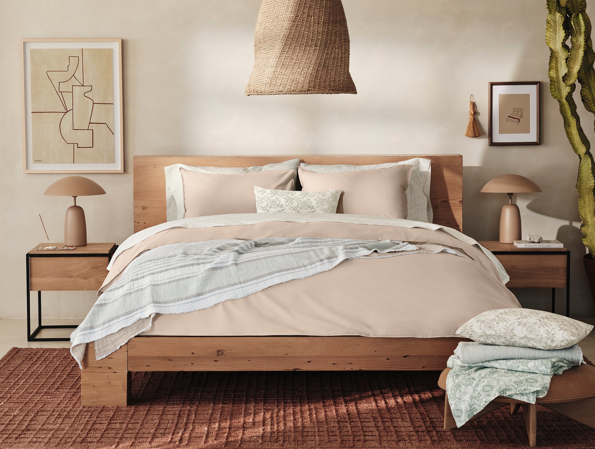 Topanga Organic Matelasse Blanket