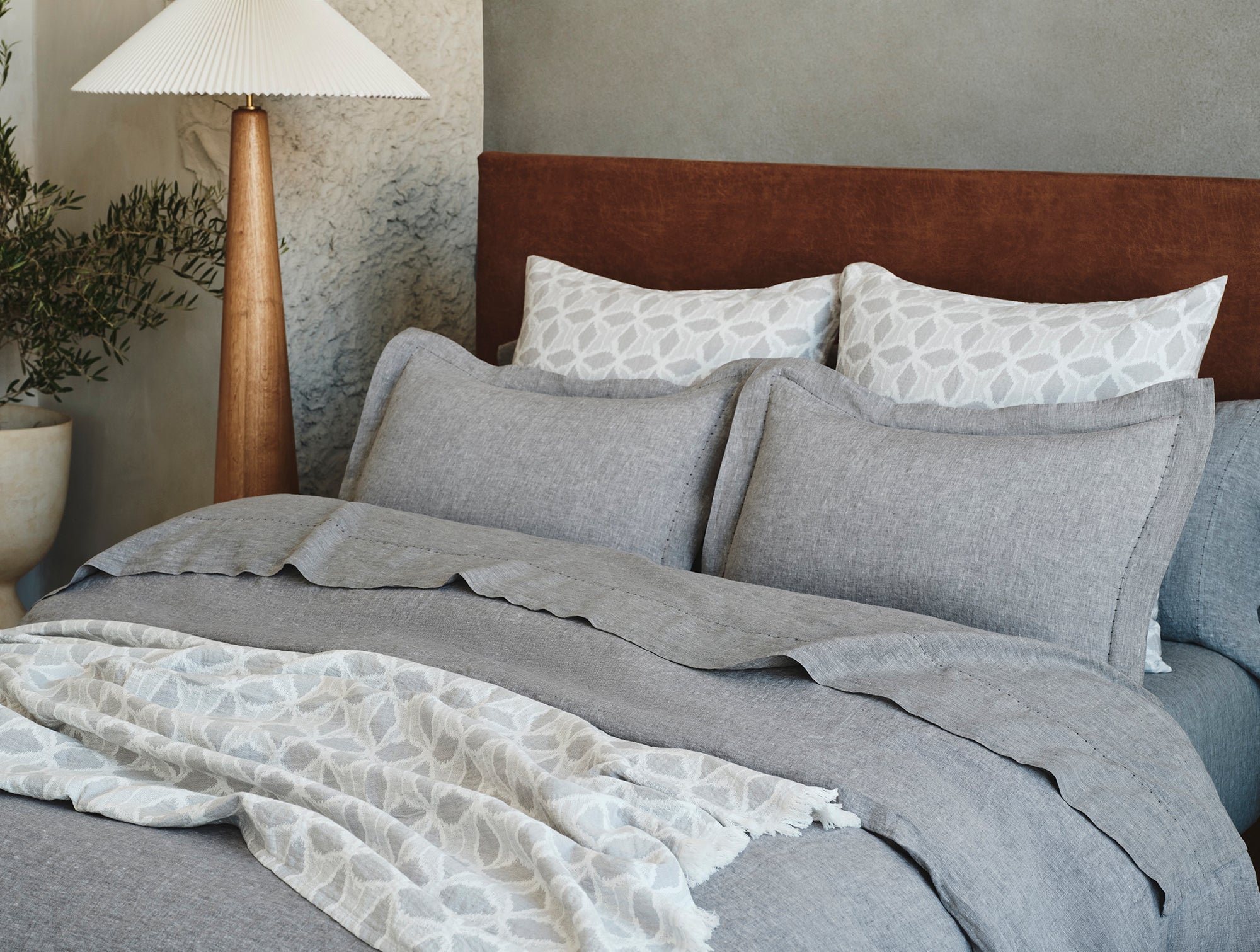 Organic Relaxed Linen Sham - Coyuchi 