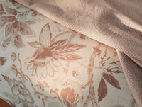 Sea Bloom Print Duvet Cover - Coyuchi 