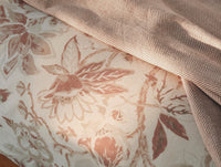 Sea Bloom Print Duvet Cover - Coyuchi 