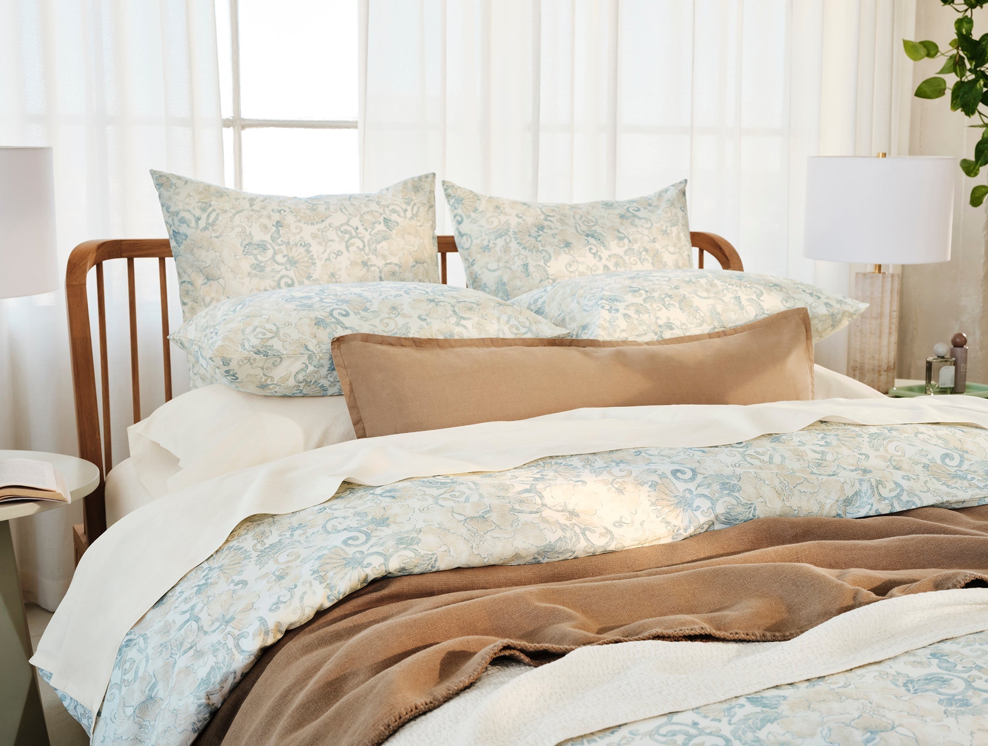 Solana Organic Print Duvet Cover – Coyuchi
