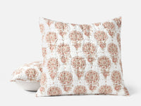 Flores Handstitched Organic Sham - Coyuchi 