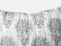 Flores Handstitched Organic Sham - Coyuchi 