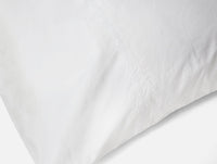 Floret Embroidered Organic Pillowcases - Coyuchi 