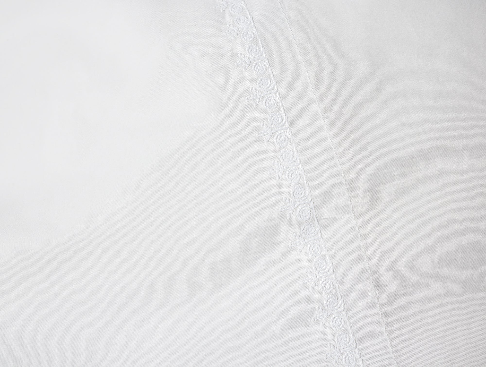 Floret Embroidered Organic Sheet Set - Coyuchi 