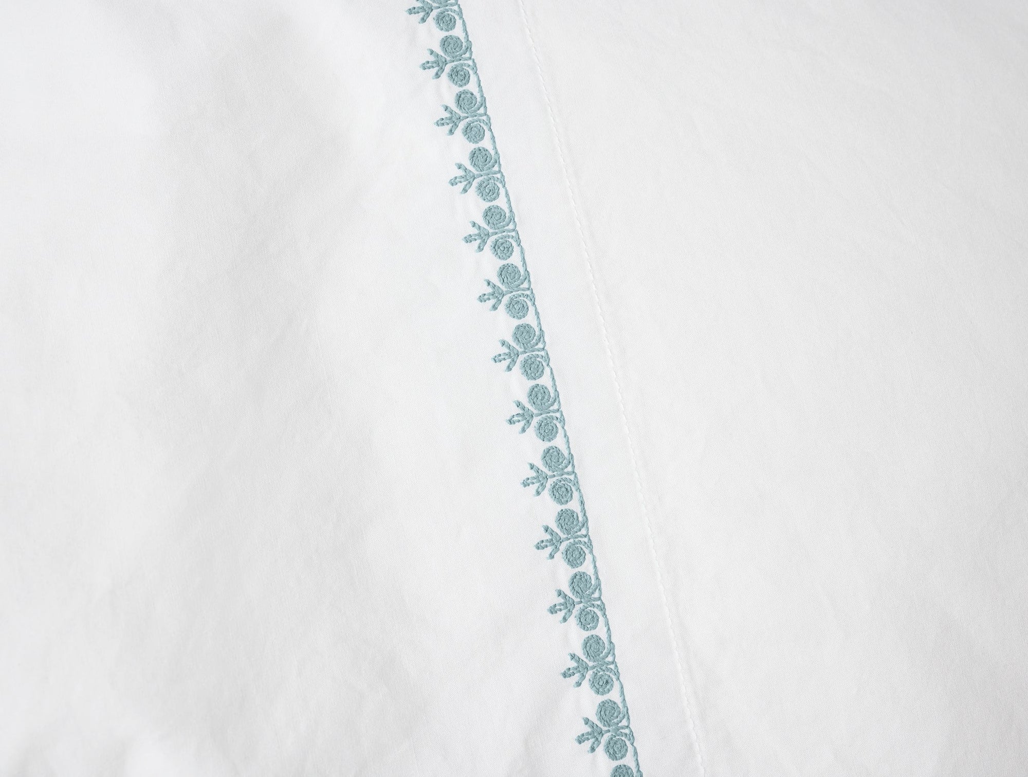 Floret Embroidered Organic Sheet Set - Coyuchi 