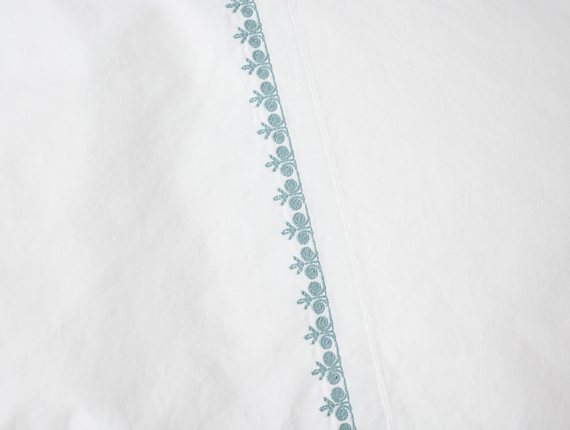 Floret Embroidered Organic Sheet Set - Coyuchi 