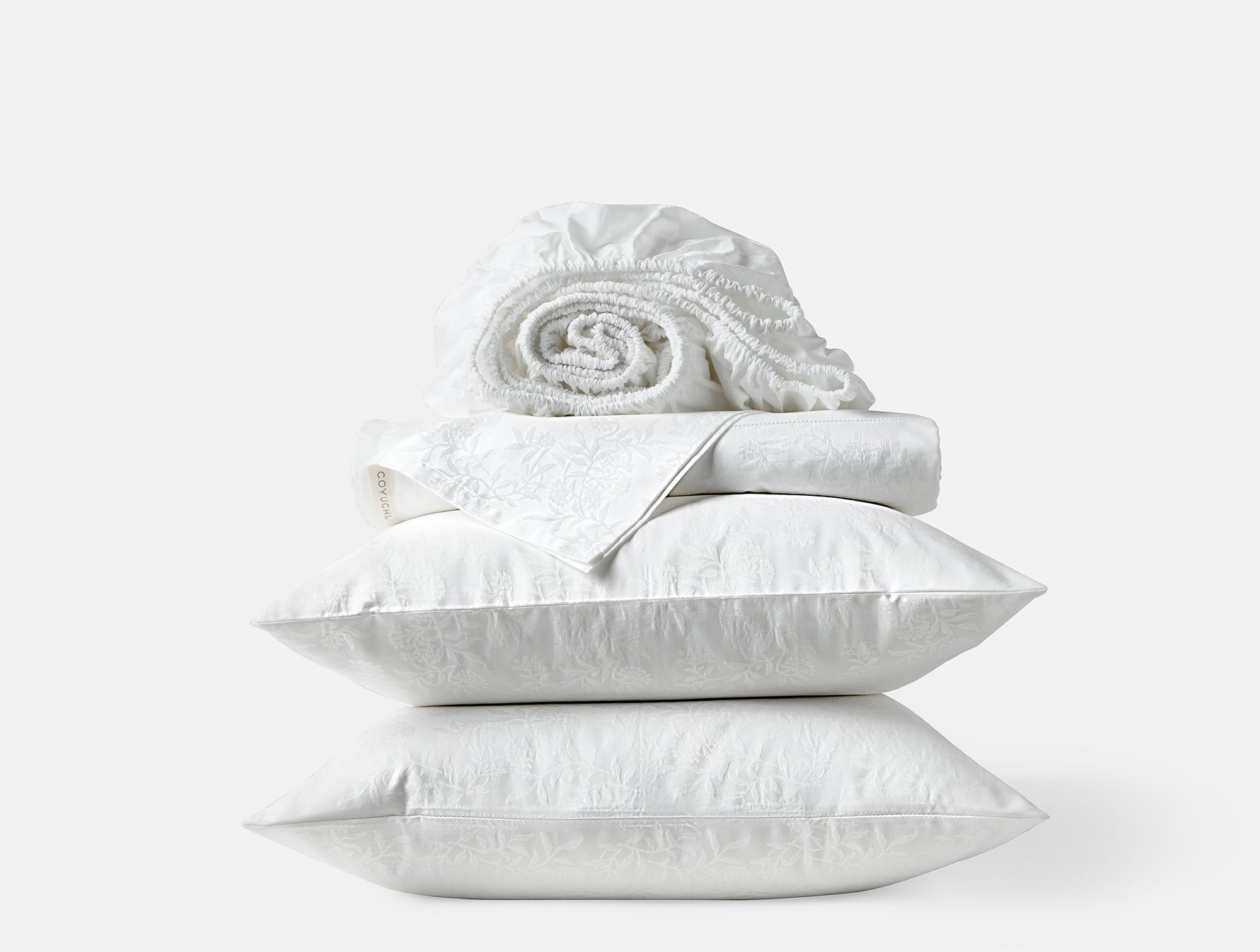 Heirloom Organic Jacquard Sheet Set - Coyuchi 