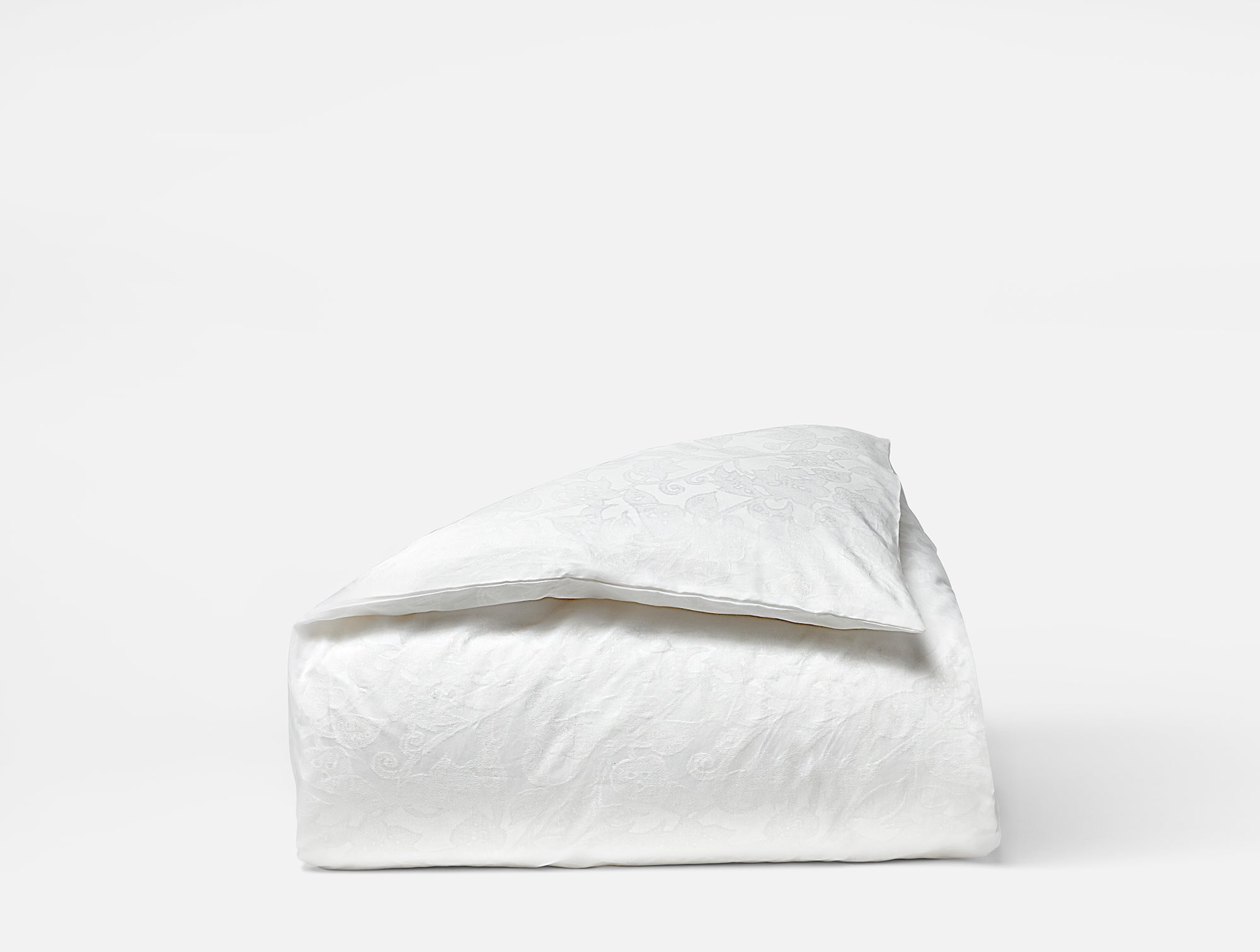 Heritage Organic Jacquard Duvet Cover - Coyuchi 