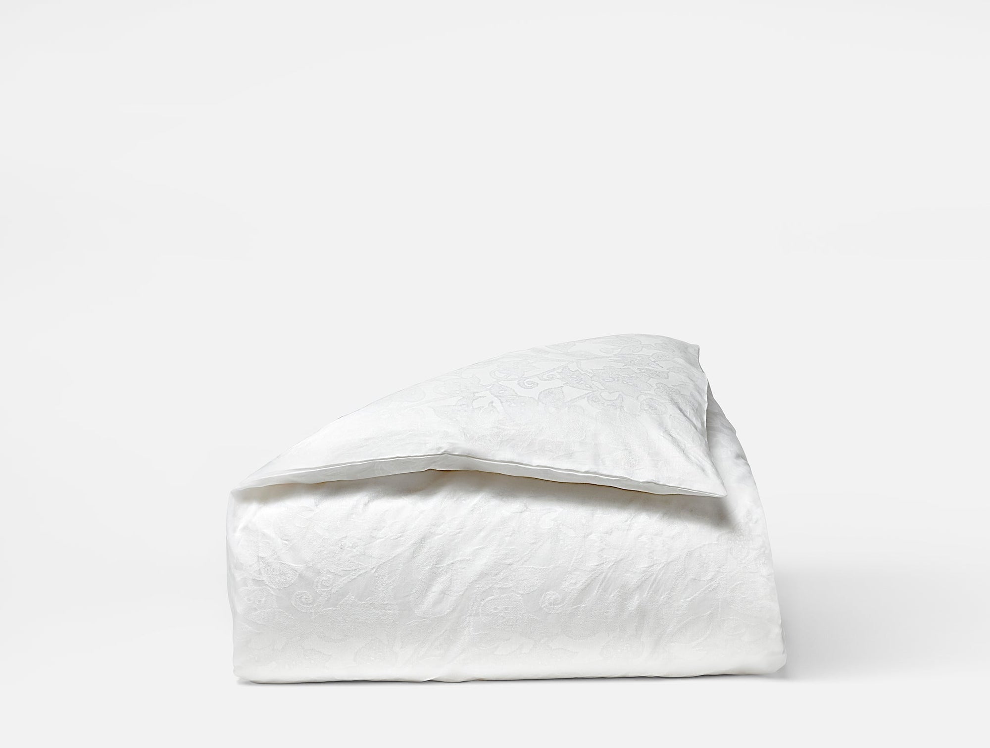 Heritage Organic Jacquard Duvet Cover - Coyuchi 