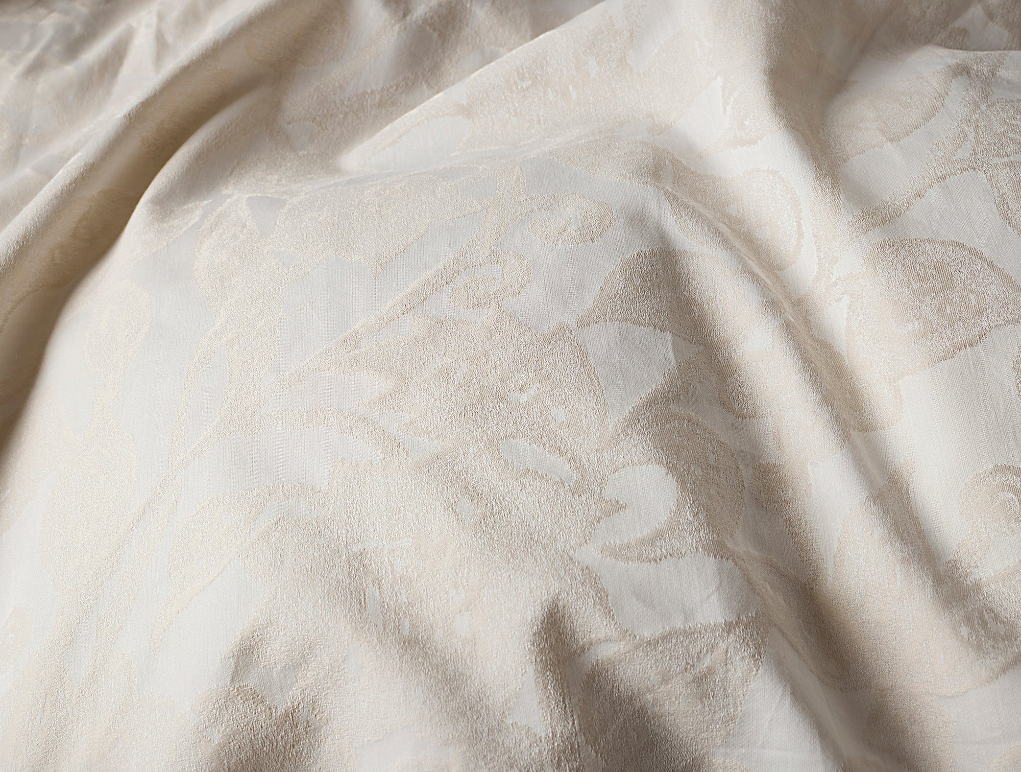 Heritage Organic Jacquard Duvet Cover - Coyuchi 