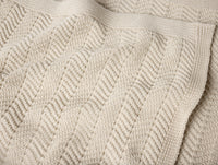 Hermosa Organic Knit Throw - Coyuchi 