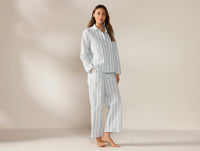 Women's Isla Organic Cotton Long Sleeve Pajama Set - Coyuchi 