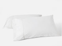 Lattice Organic Percale Pillowcases - Coyuchi 