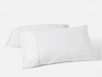 Lattice Organic Percale Pillowcases - Coyuchi 