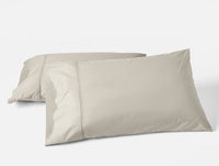 Lattice Organic Percale Pillowcases - Coyuchi 