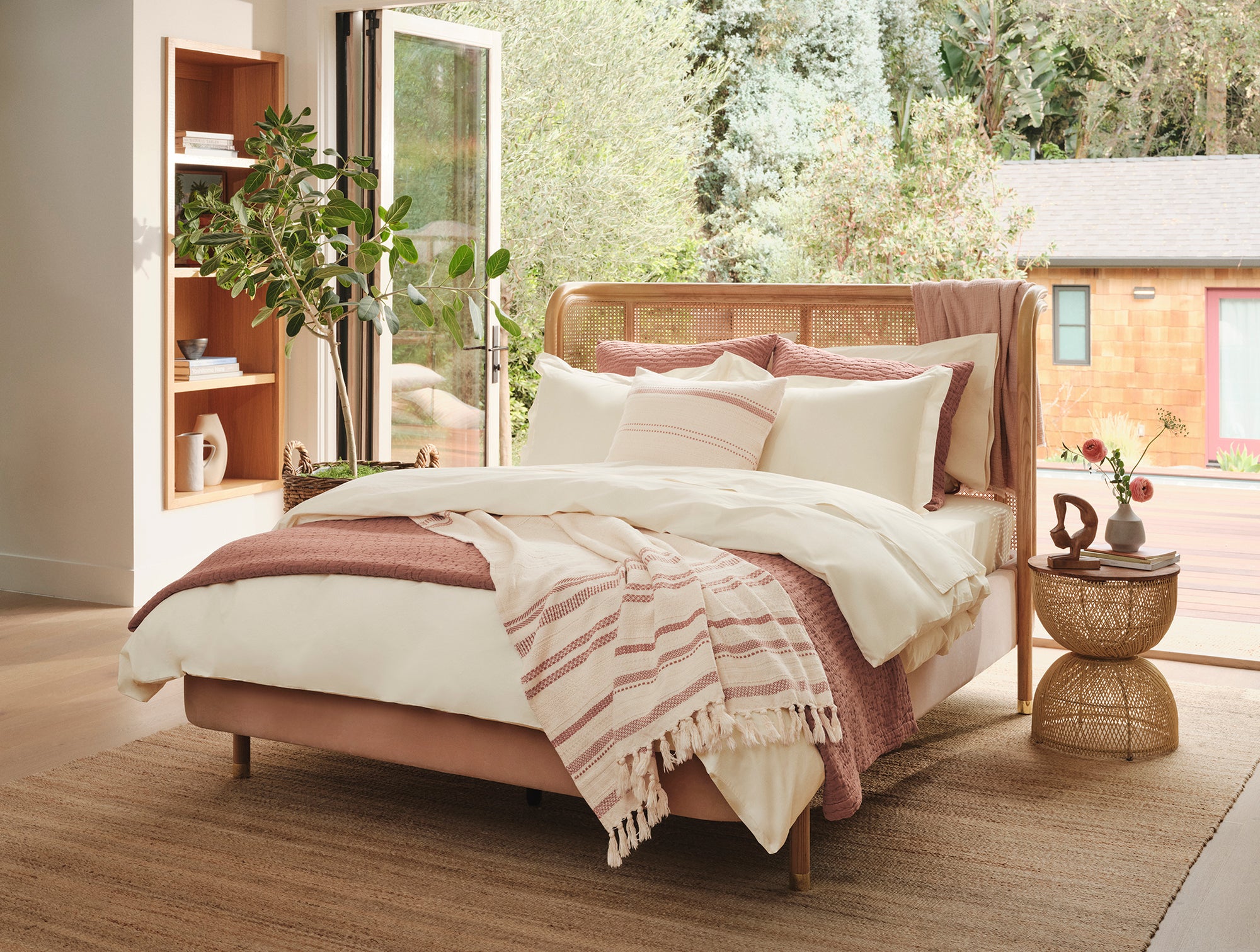 Refined Organic Percale Sheet Set
