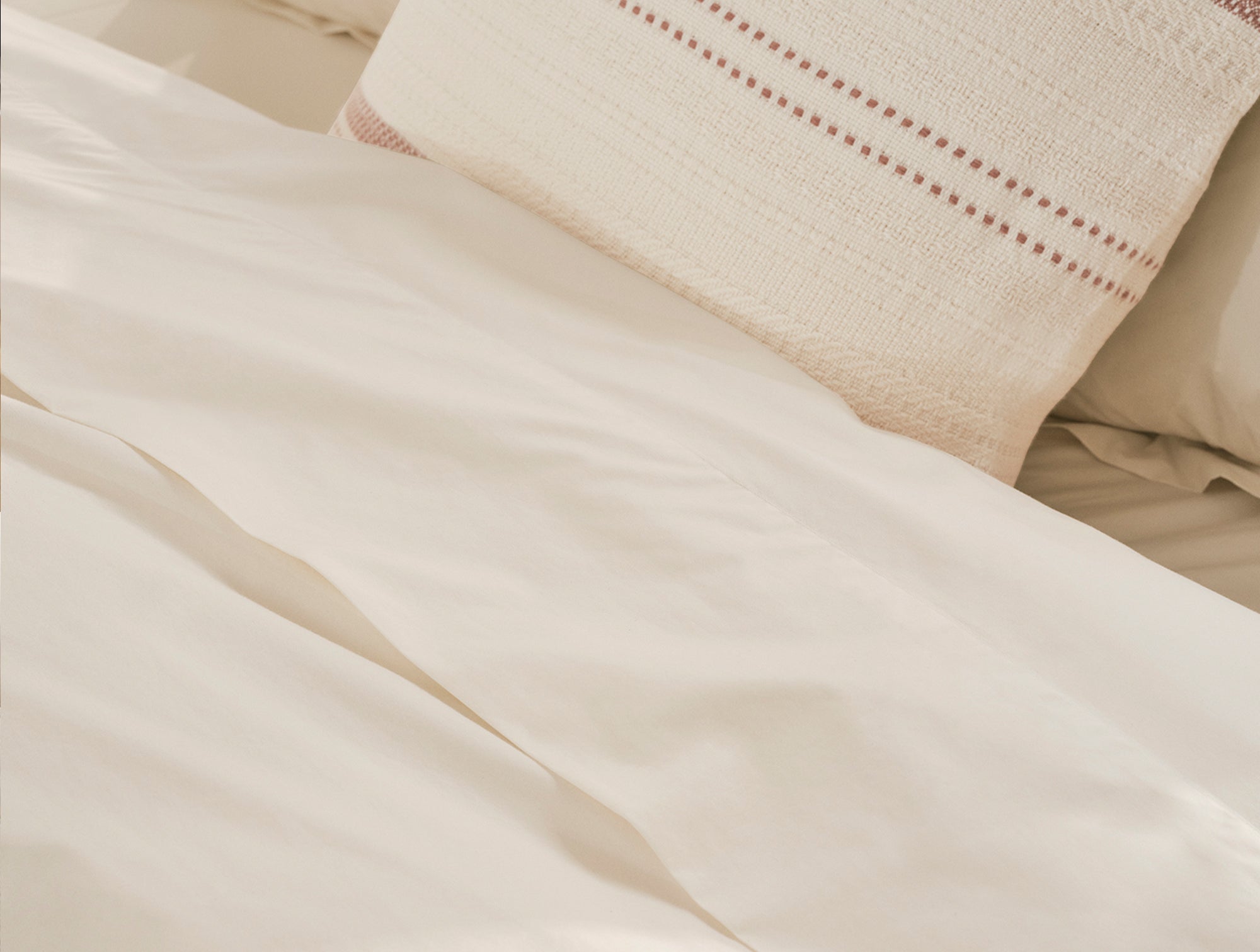 Refined Organic Percale Duvet Cover - Renewed