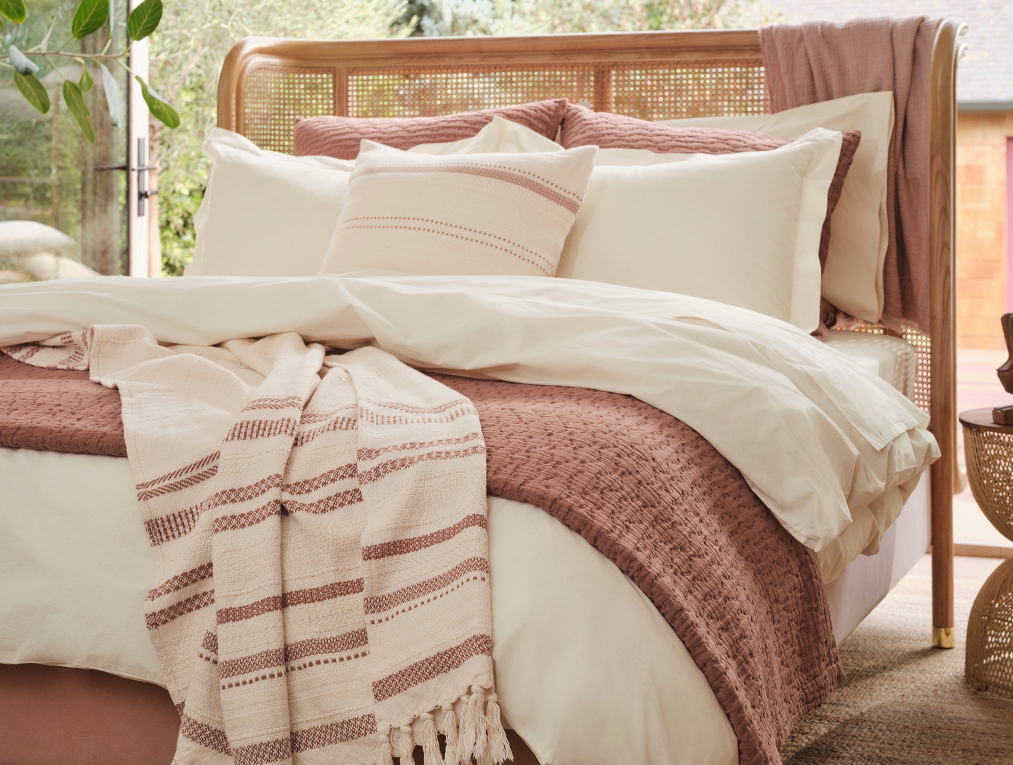 Coyuchi Pescadero Matelasse Coverlet
