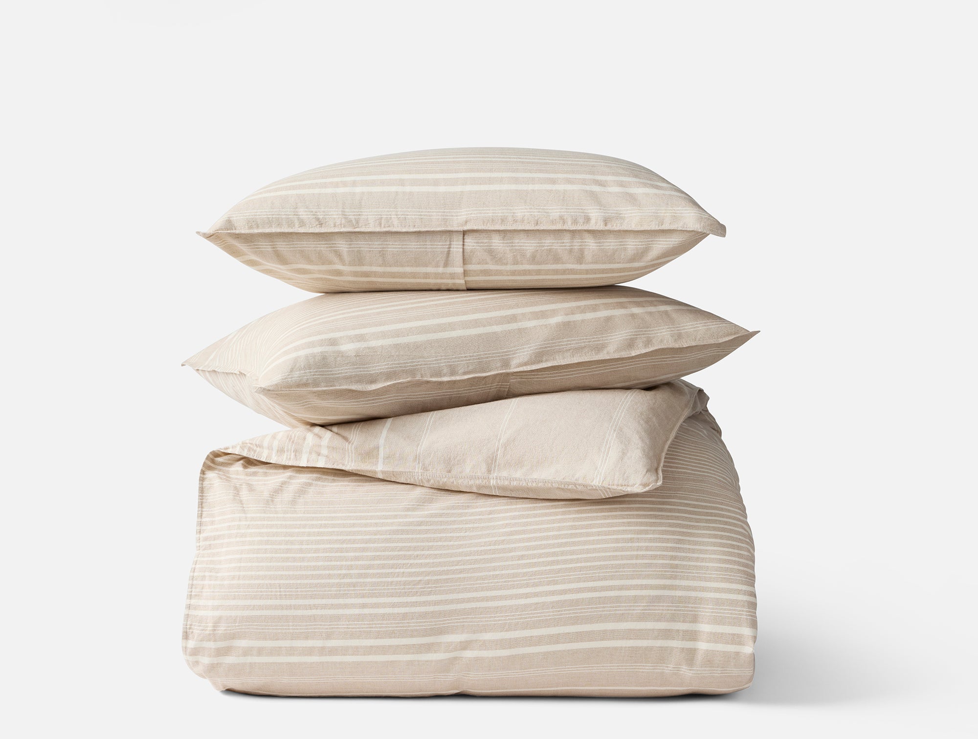 Little Sur Stripe Organic Duvet Set