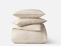 Little Sur Stripe Organic Duvet Set - Coyuchi 