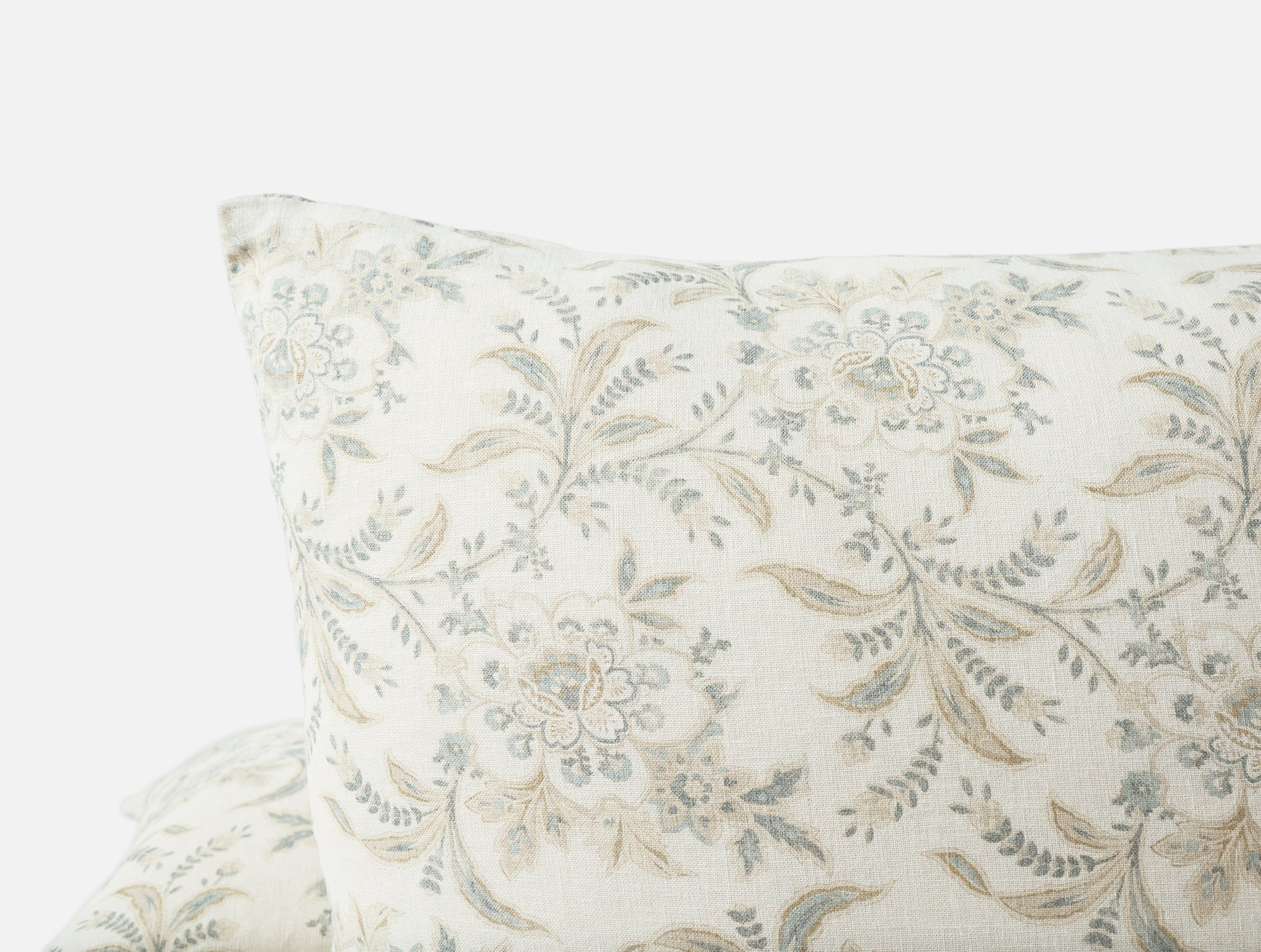 Marguerite Organic Print Decorative Pillow Cover - Coyuchi 