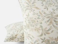Marguerite Organic Print Decorative Pillow Cover - Coyuchi 