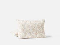 Marguerite Organic Print Decorative Pillow Cover - Coyuchi 