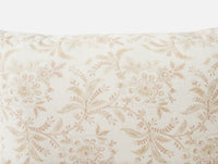 Marguerite Organic Print Decorative Pillow Cover - Coyuchi 