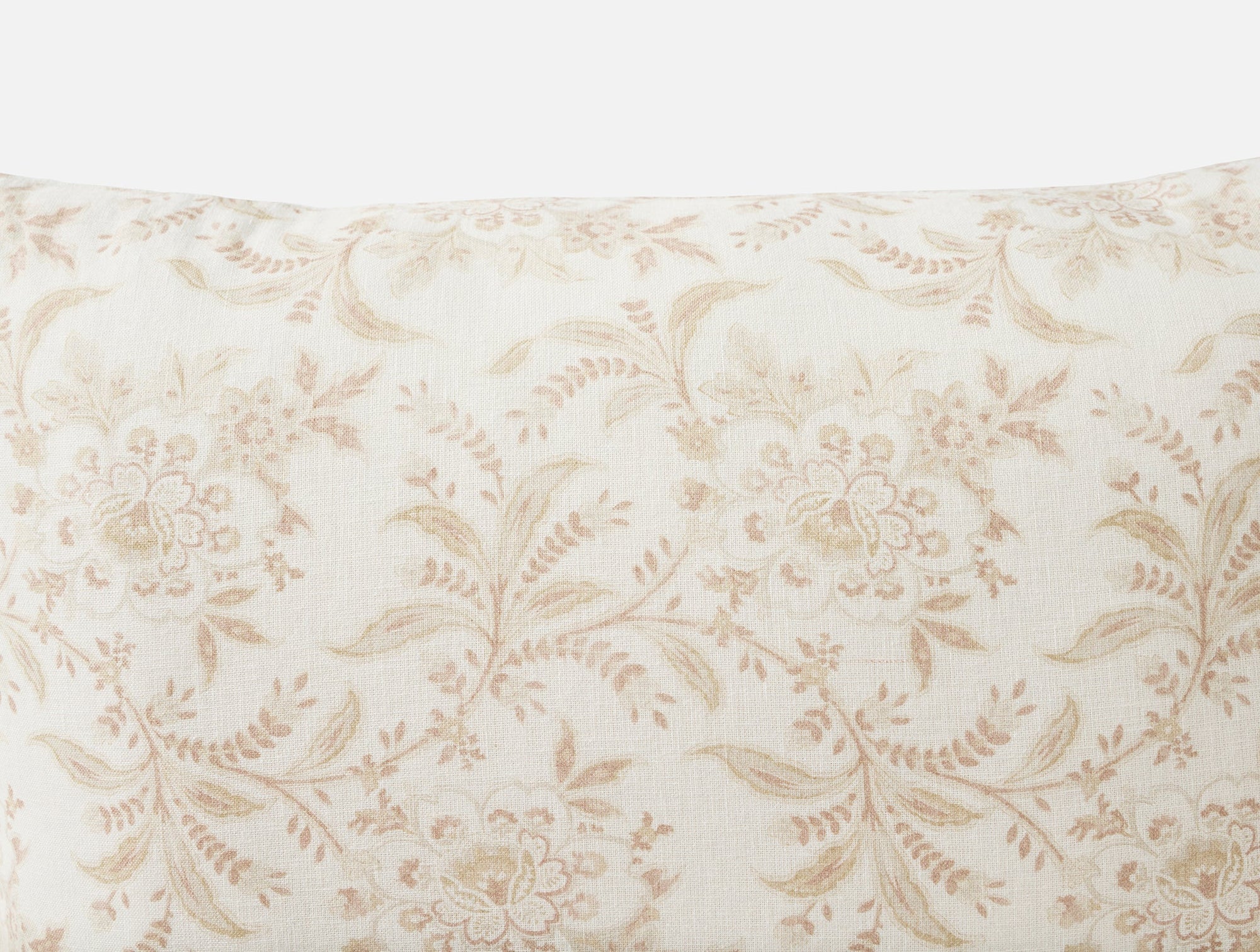Marguerite Organic Print Decorative Pillow Cover - Coyuchi 