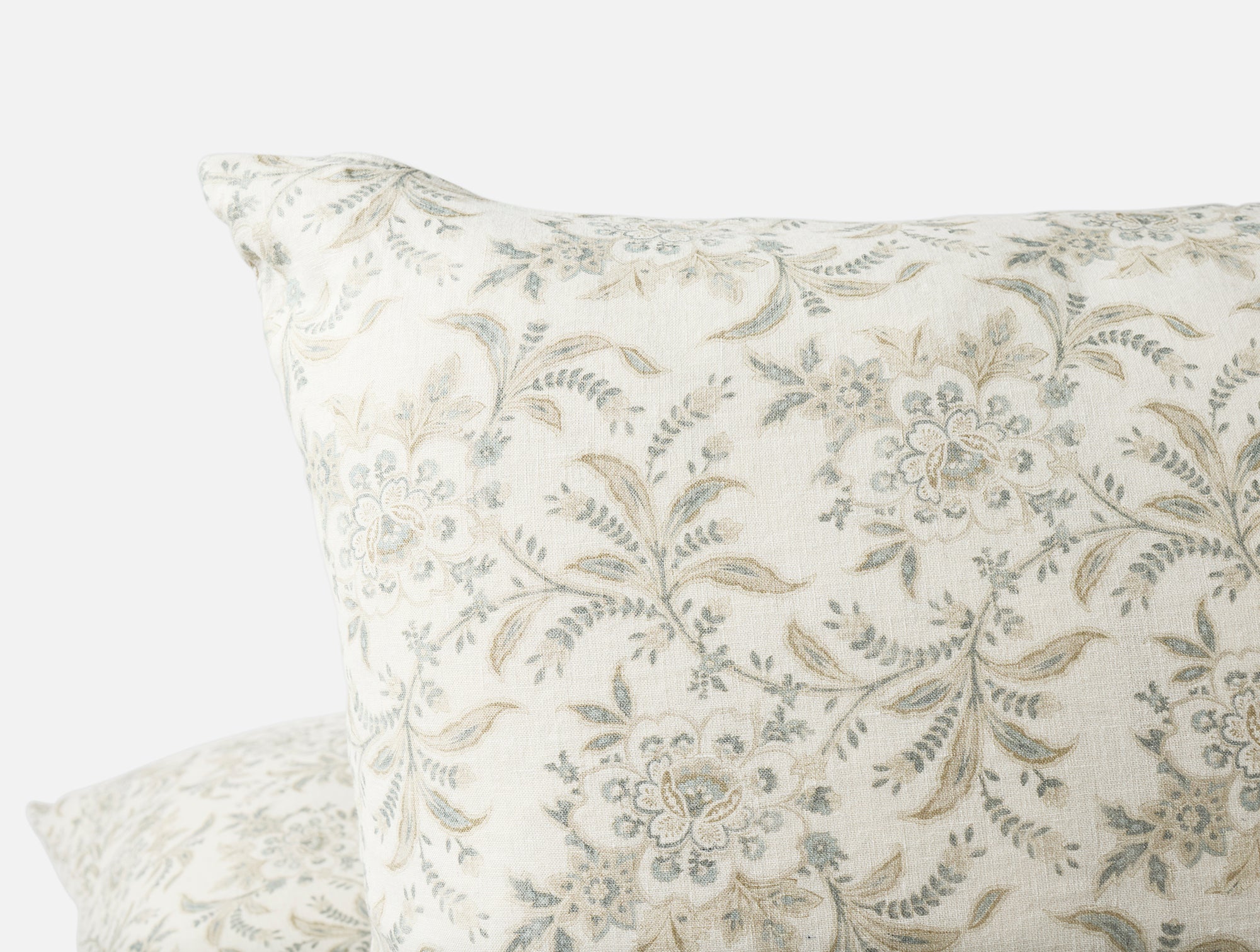 Marguerite Organic Print Decorative Pillow Cover - Coyuchi 