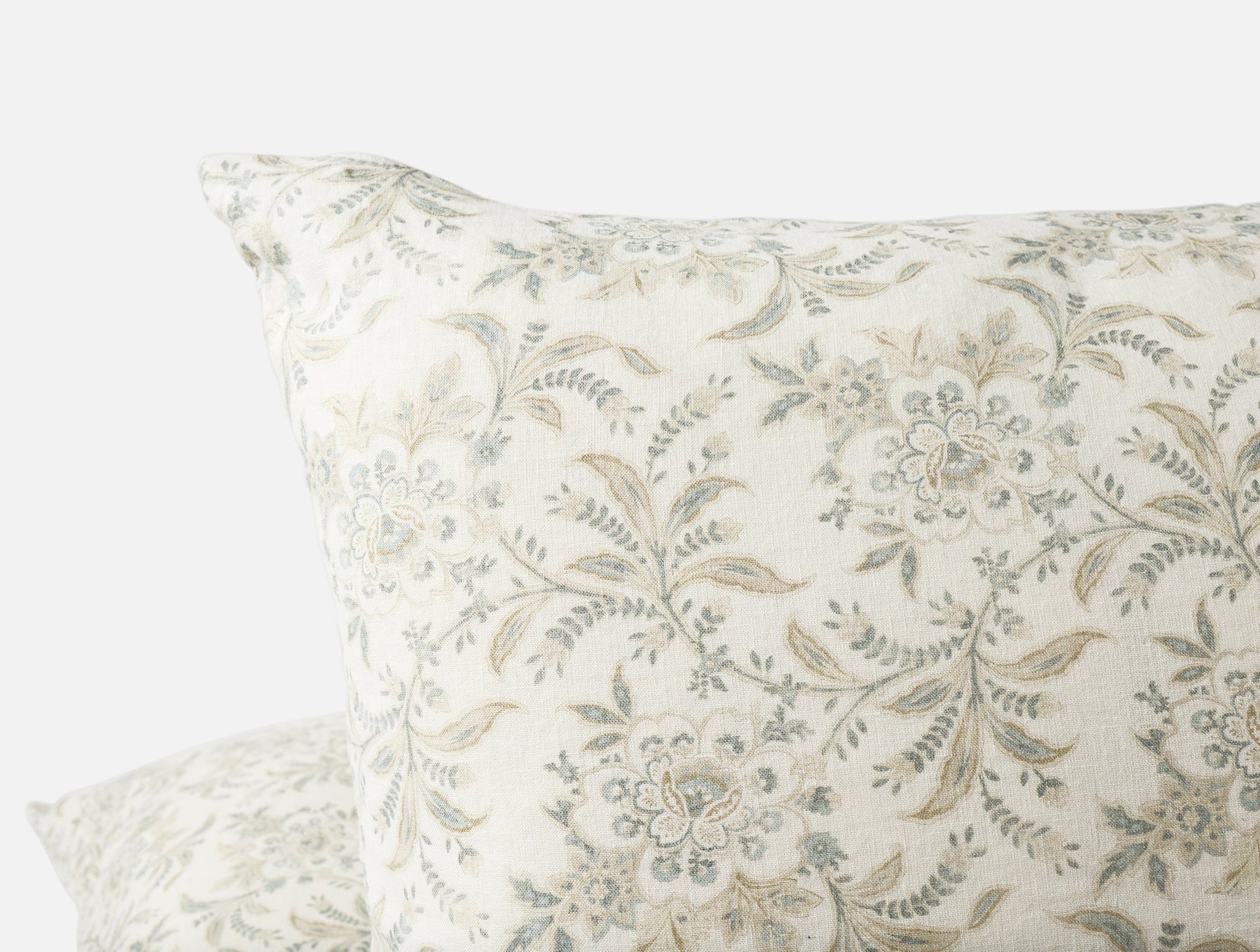 Marguerite Organic Print Decorative Pillow Cover - Coyuchi 