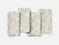 Marguerite Organic Print Napkins, Set of 4 - Coyuchi 