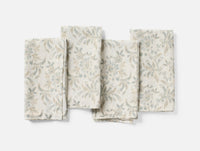 Marguerite Organic Print Napkins, Set of 4 - Coyuchi 