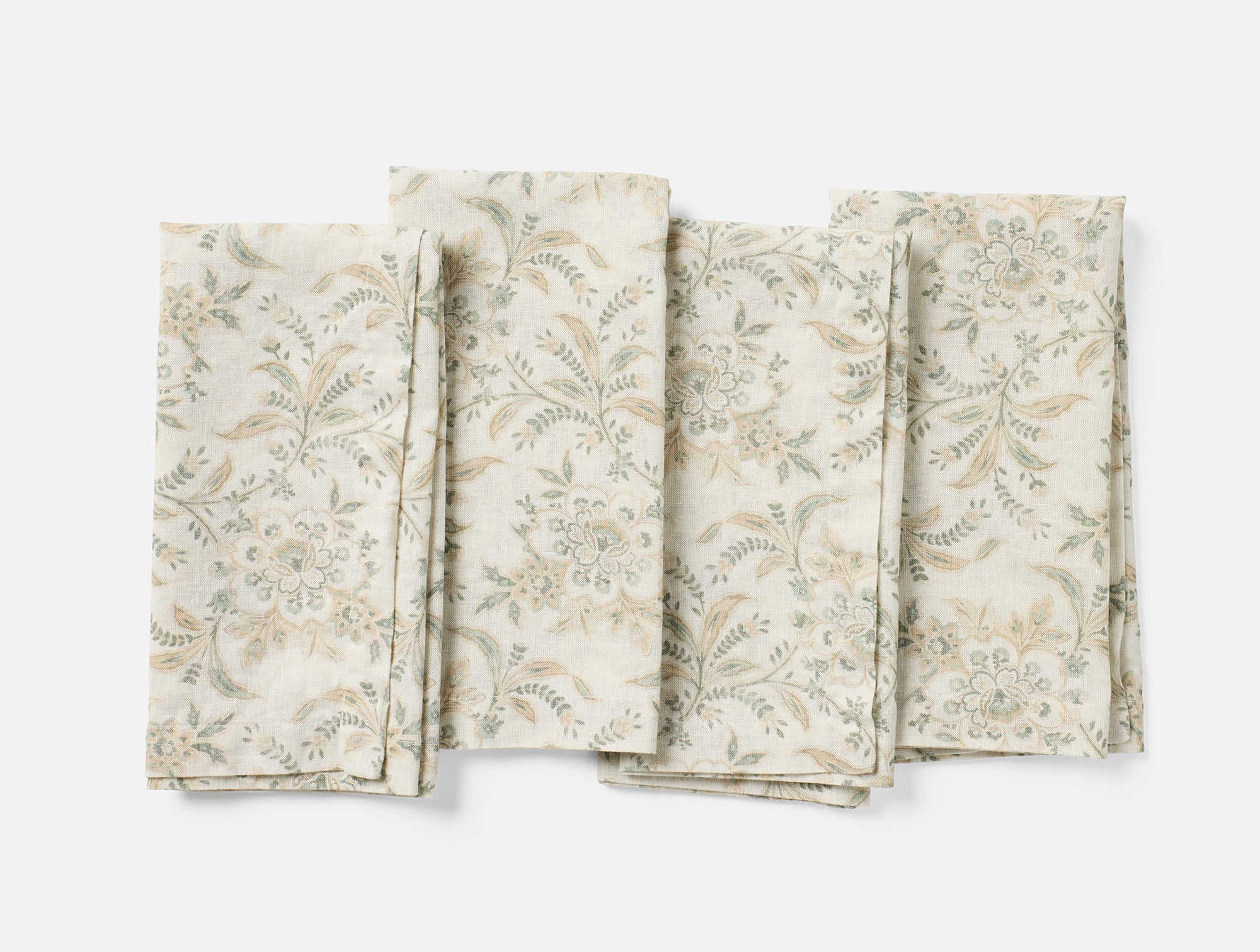 Marguerite Organic Print Napkins, Set of 4 - Coyuchi 