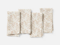 Marguerite Organic Print Napkins, Set of 4 - Coyuchi 