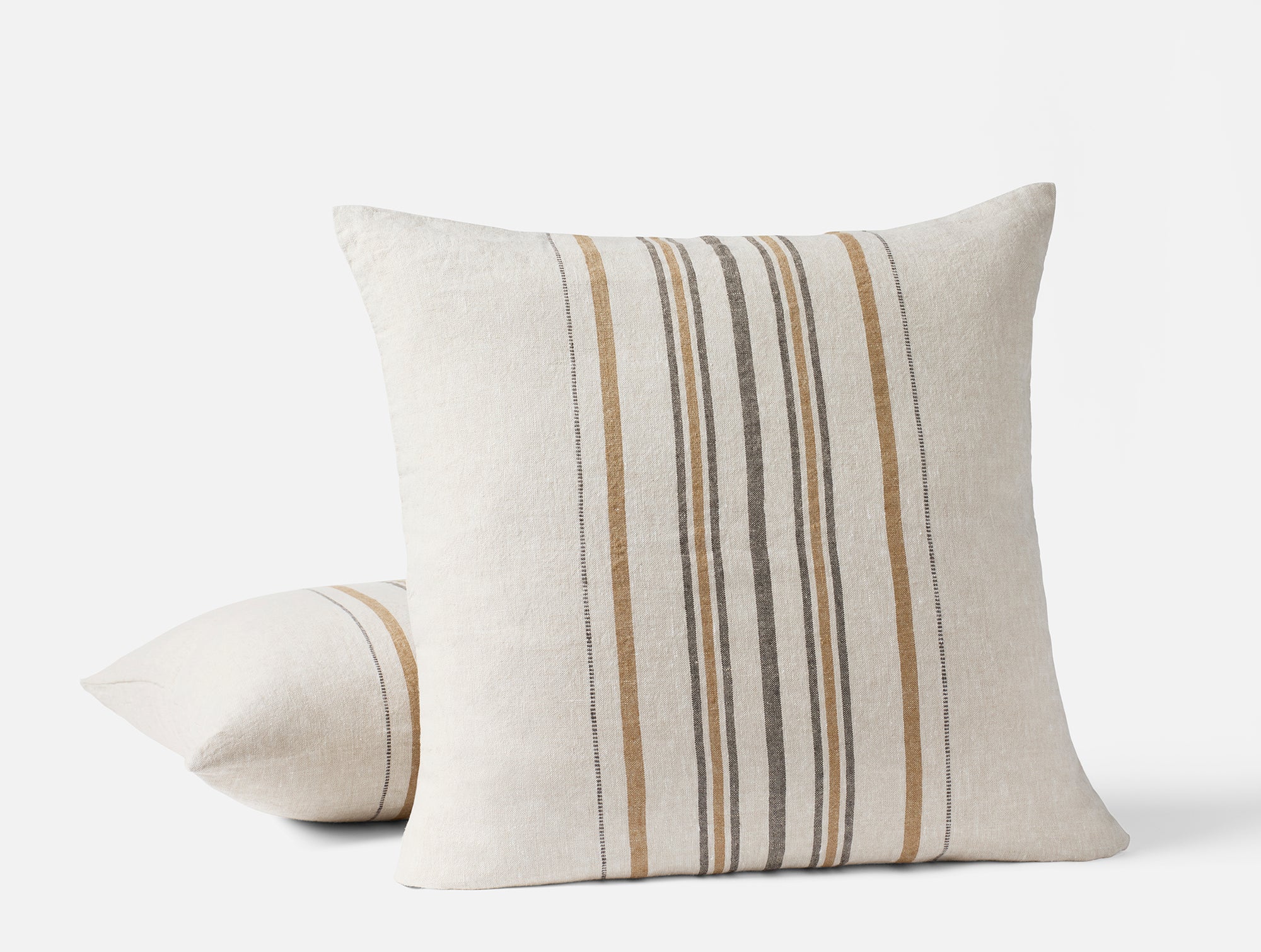 Mojave Organic Linen Decorative Pillow Cover - Coyuchi 