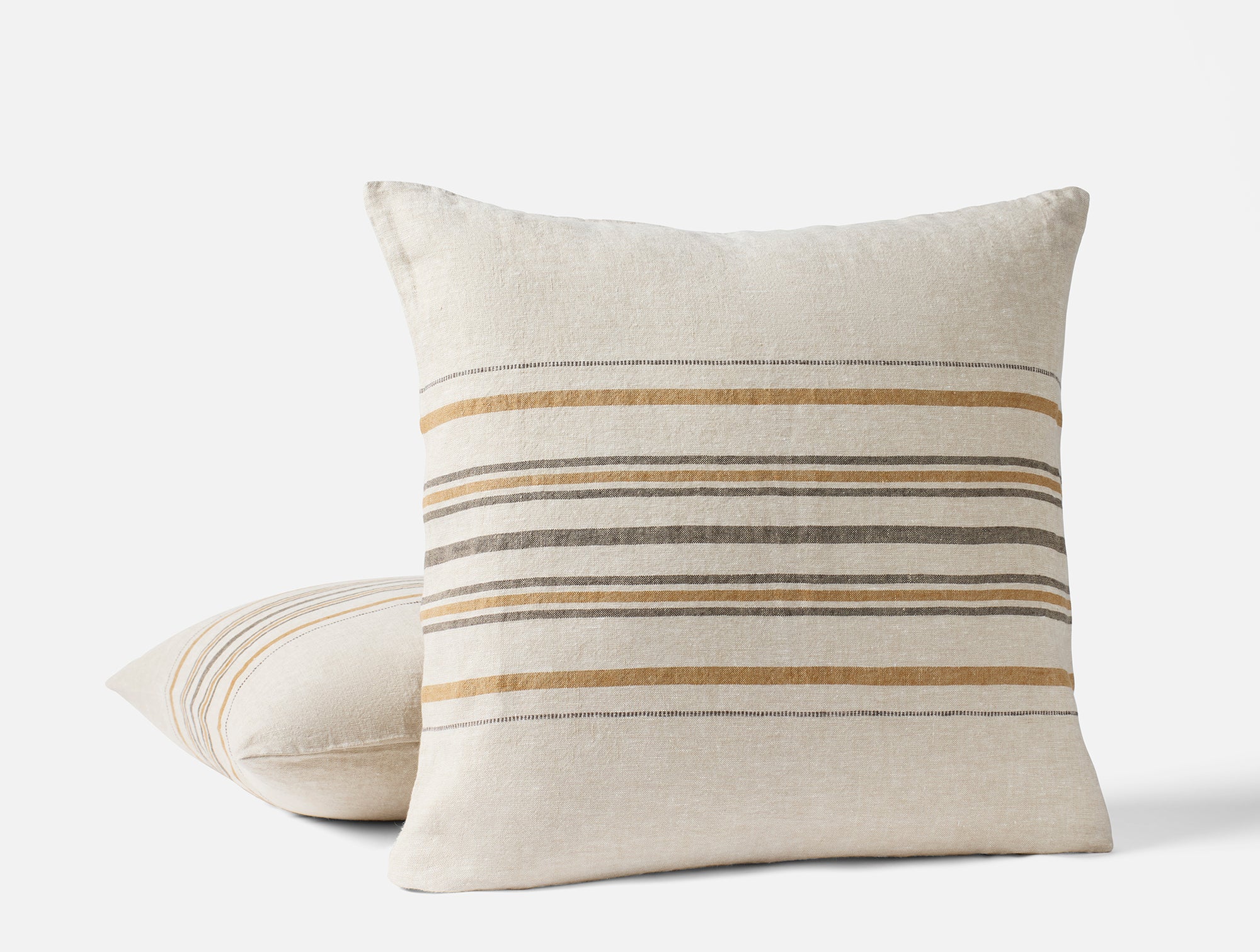 Mojave Organic Linen Decorative Pillow Cover - Coyuchi 