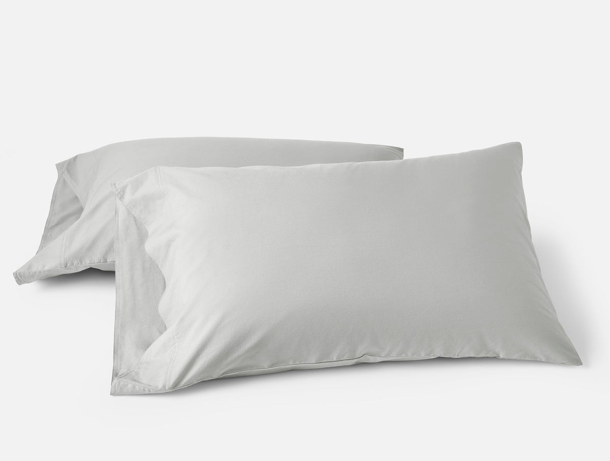 Organic Crinkled Percale™ Pillowcases - Renewed