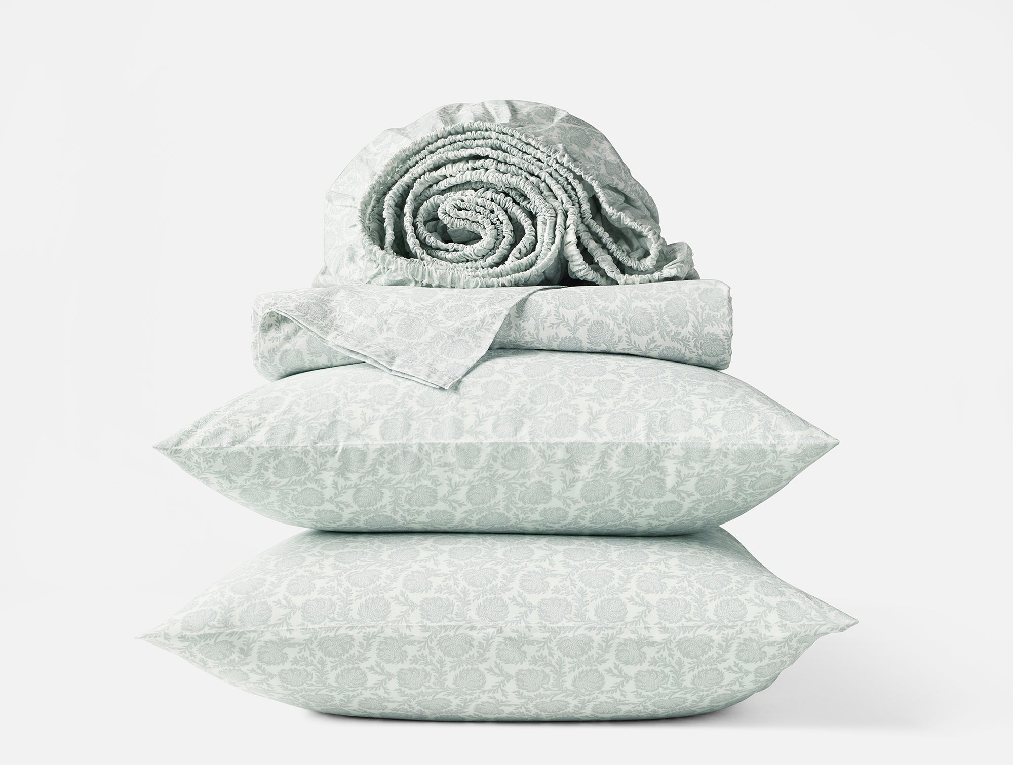 Organic Print Percale Sheet Set - Coyuchi 