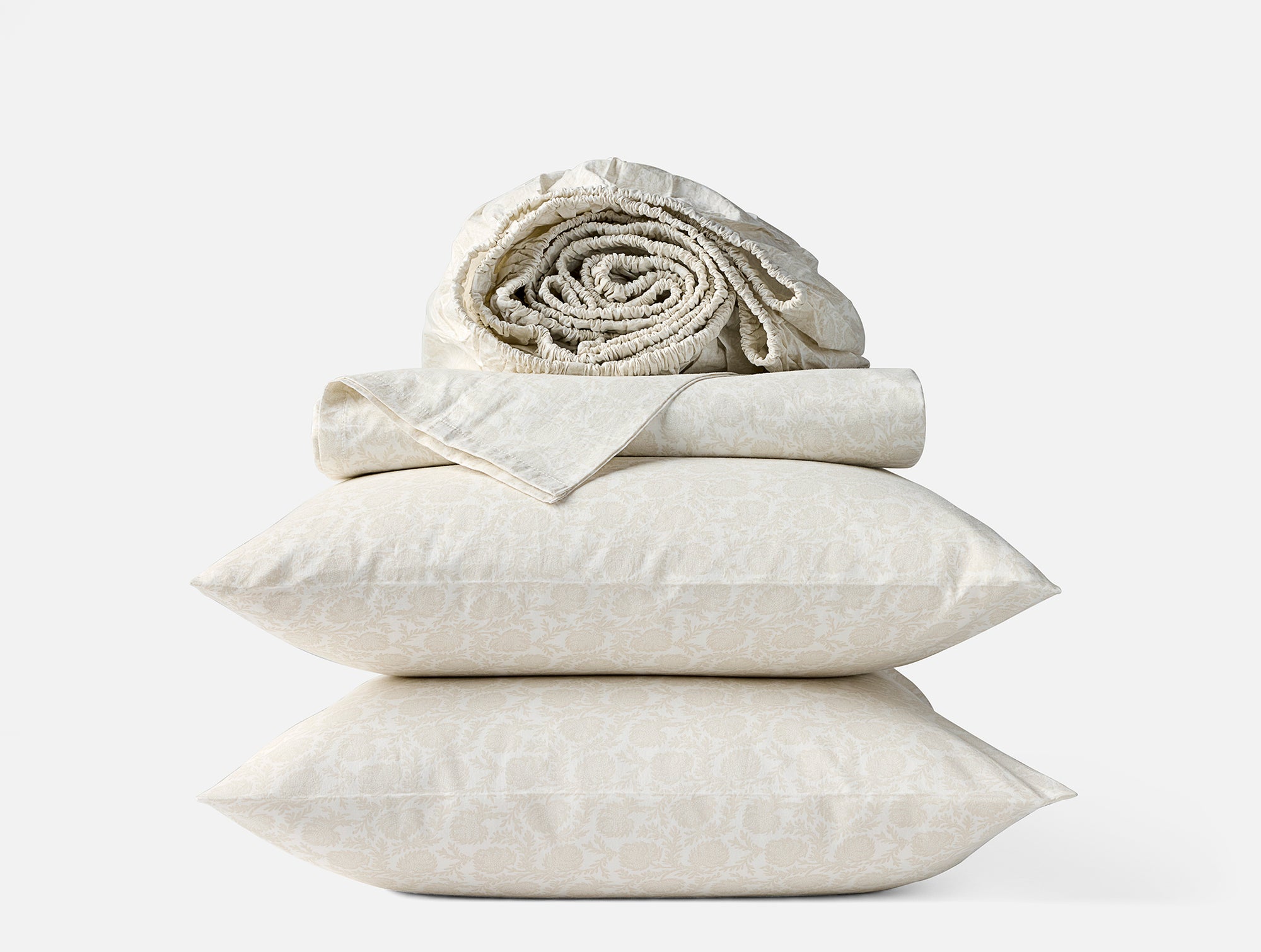Organic Print Percale Sheet Set - Coyuchi 
