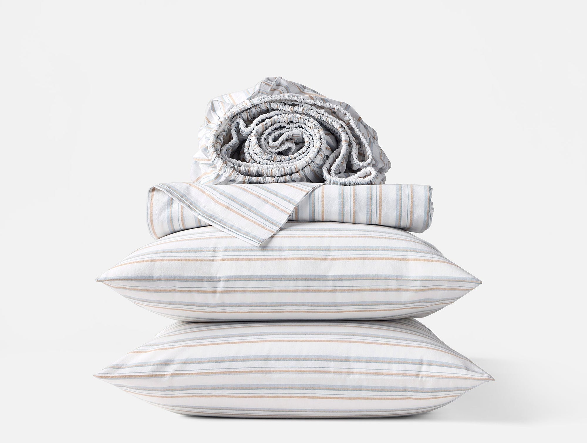Organic Crinkled Percale™ Sheet Set - Coyuchi 