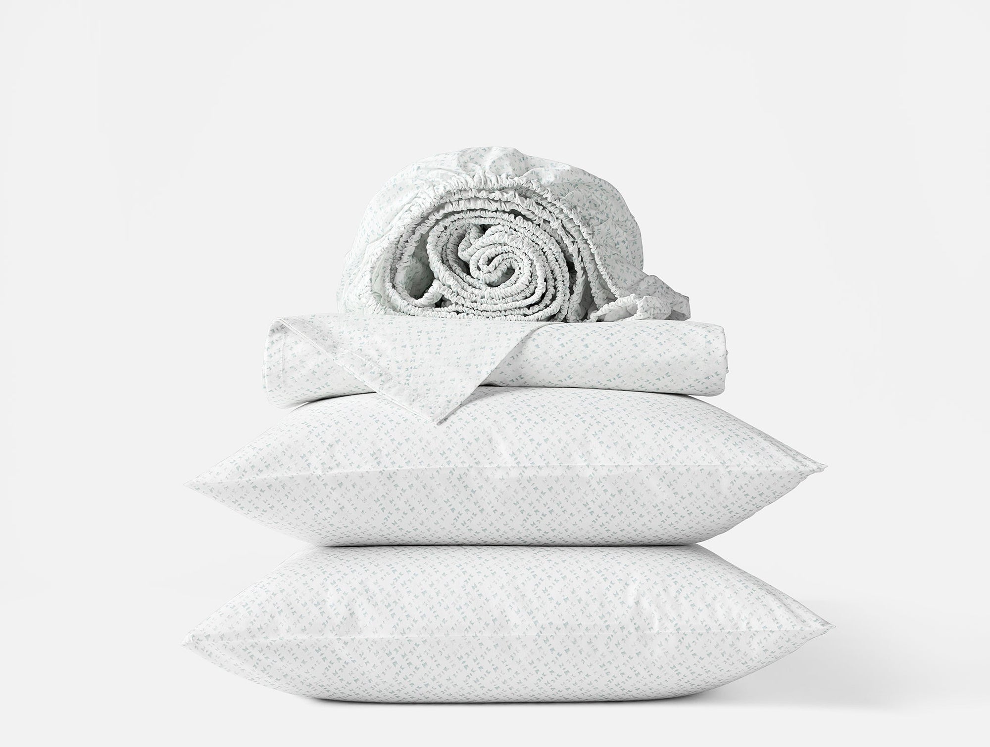 Organic Print Percale Sheet Set - Coyuchi 