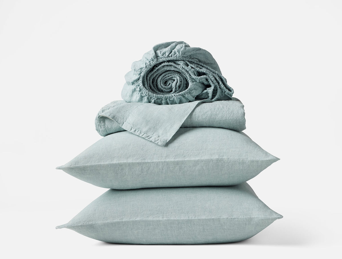Organic Relaxed Linen Sheet Set – Coyuchi
