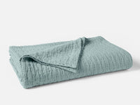 Pescadero Matelasse Organic Blanket - Coyuchi 