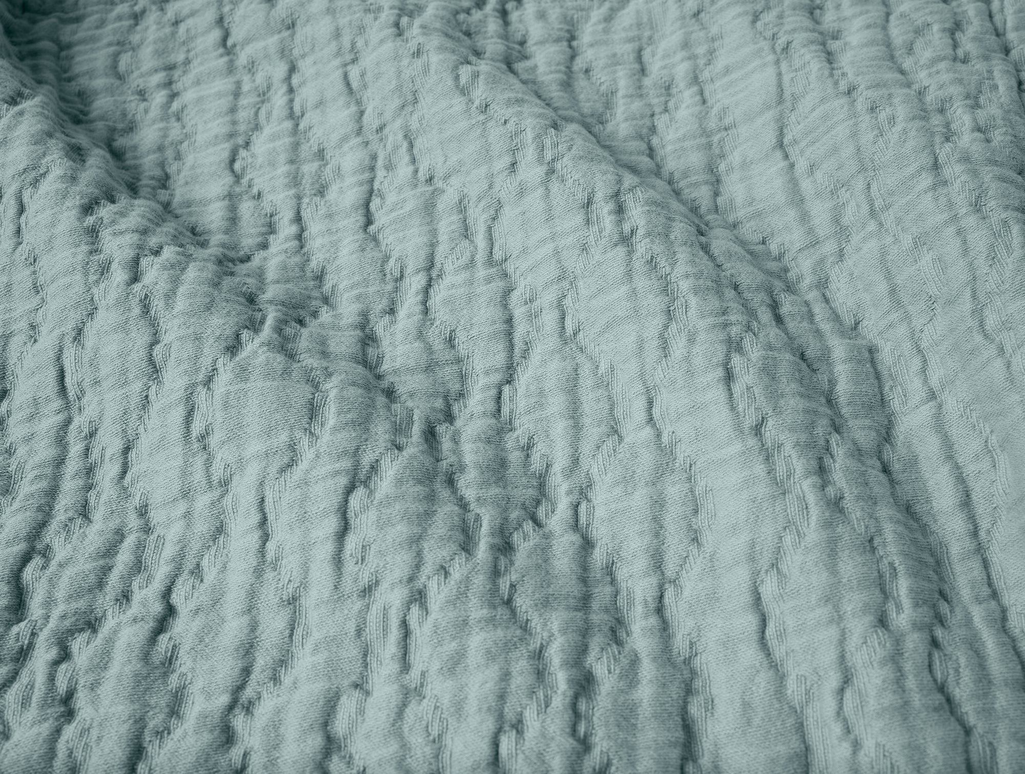 Pescadero Matelasse Organic Blanket - Coyuchi 