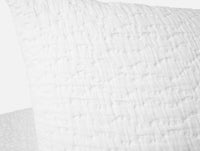 Pescadero Matelasse Organic Sham - Coyuchi 