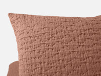 Pescadero Matelasse Organic Sham - Coyuchi 
